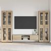 vidaXL Conjunto de mueble de TV con caj&oacute;n FLORIN Roble Sonoma