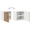 vidaXL Mueble de Cocina Kalmar 2 pcs Roble artesanal 40 x 31 x 40 cm
