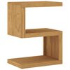 vidaXL Mesa auxiliar de madera maciza de teca 45x30x60 cm