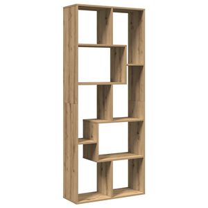 vidaXL Librer&iacute;a divisora madera ingenier&iacute;a roble artisan 67x25x161,5cm