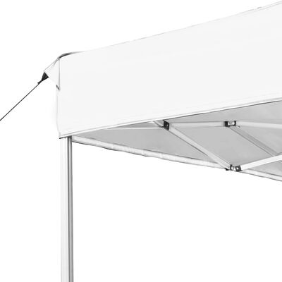 vidaXL Carpa plegable profesional de aluminio blanca 4,5x3 m