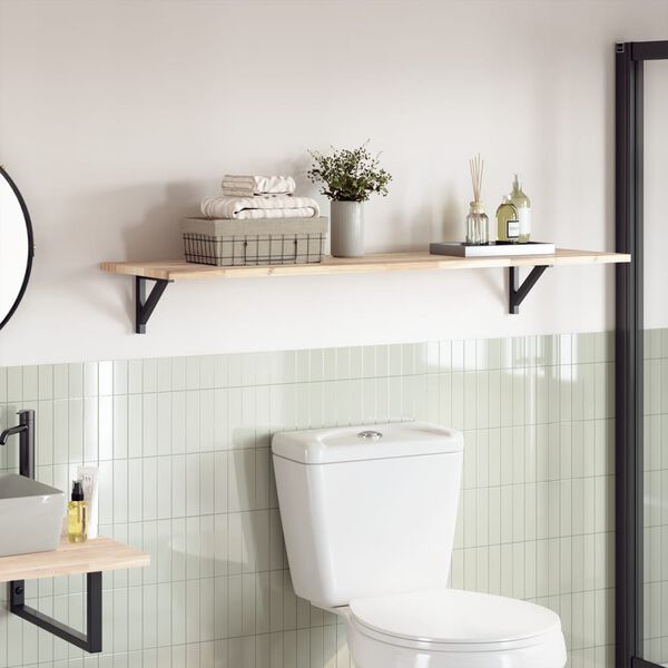 vidaXL Tablero de mesa rectangular madera maciza acacia 120x40x2 cm