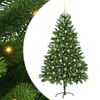 vidaXL &Aacute;rbol de Navidad con luces LED Verde 180 cm PE