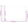 vidaXL Toldo lateral retr&aacute;ctil de jard&iacute;n marr&oacute;n 180x300 cm