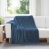 vidaXL Mantitas de Sof&aacute; 6 pcs Azul marino 200 x 150 cm Lana