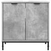 vidaXL Gabinete de Lavabo para Ba&ntilde;o Gris Concreto 60,5 x 33,5 x 61 cm