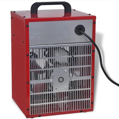 Calentador industrial eléctrico y portátil, 3 kW 150 m³/h