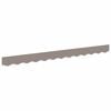 vidaXL Repuesto de volantes para toldo Gris Claro 230 x 20 cm