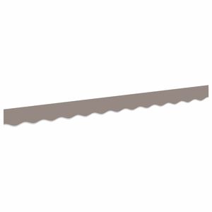 vidaXL Repuesto de volantes para toldo Gris Claro 230 x 20 cm