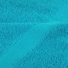 vidaXL Toallas premium SOLUND 10 unidades turquesa 100x200 cm 600 gsm