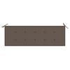 vidaXL Banco Batavia madera maciza de teca con coj&iacute;n gris taupe 150 cm
