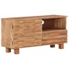 vidaXL Mueble de TV de madera maciza de mango 90x30x45 cm