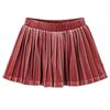 Falda plisada infantil rosa 128