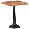 vidaXL Mesa de bistr&oacute; madera maciza de acacia 60x60x76 cm