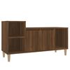 vidaXL Mueble para TV madera contrachapada marrón roble 100x35x55 cm