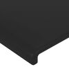 vidaXL Cama box spring con colch&oacute;n cuero sint&eacute;tico negro 100x200 cm