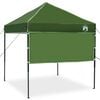 vidaXL Carpa Dosel Manual Verde 194 x 194 x 251 cm tela