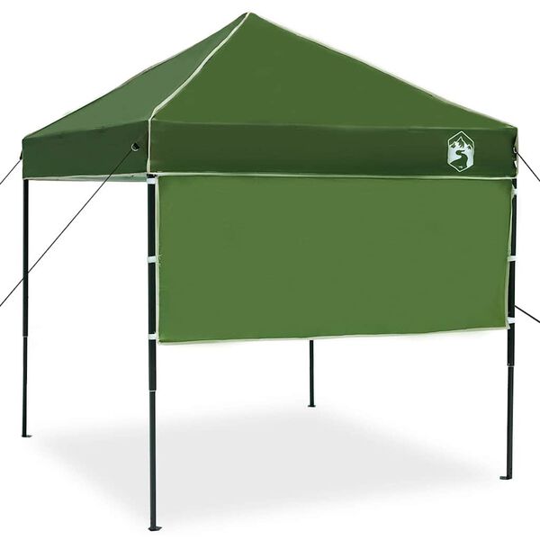 vidaXL Carpa Dosel Manual Verde 194 x 194 x 251 cm tela