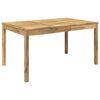 vidaXL Mesa de cena de jard&iacute;n Blanco 147 x 88,5 x 75 cm