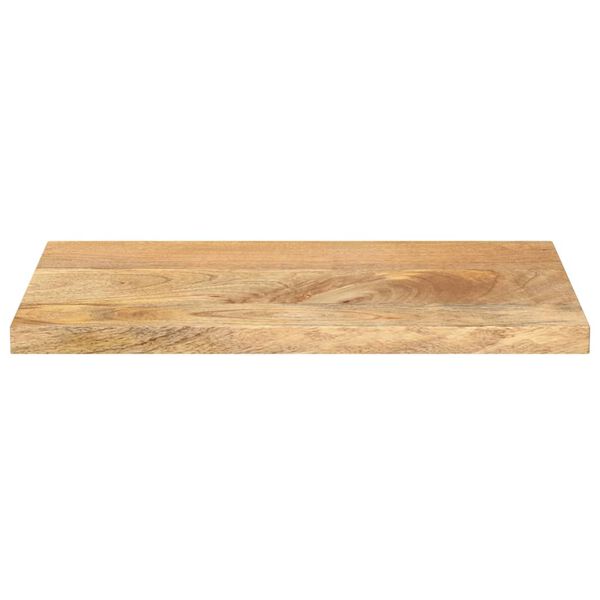 vidaXL Tablero de mesa rectangular madera maciza mango 60x20x2,5 cm