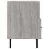 vidaXL Mueble de TV madera de ingeniería gris Sonoma 80x36x50 cm