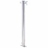 vidaXL Fuente de agua para jard&iacute;n acero inoxidable redonda 60 cm