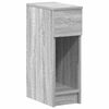 vidaXL Mesilla de noche con caj&oacute;n gris sonoma 20x36x60 cm