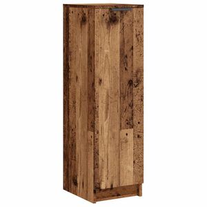 vidaXL Zapatero madera de ingenier&iacute;a envejecida 29,5x35x100,5cm