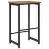 vidaXL Taburete de bar Roble artisan 40 x 32 x 64 cm