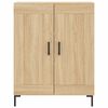 vidaXL Aparador alto madera contrachapada color roble 69,5x34x180 cm