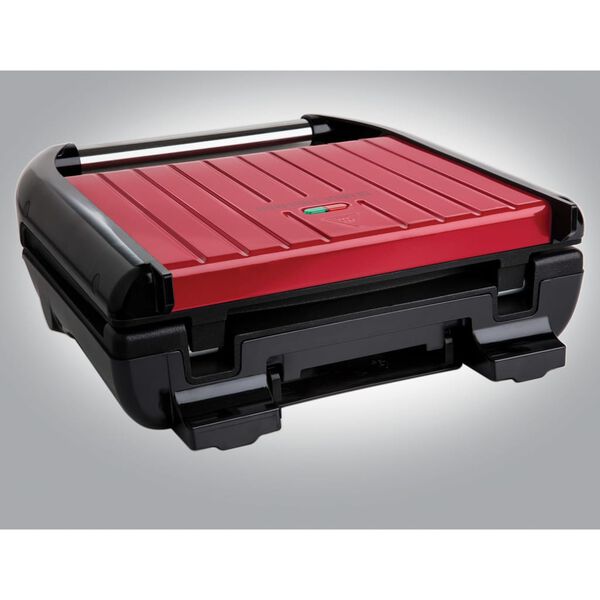 GEORGE FOREMAN Plancha compacta acero rojo S