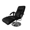 vidaXL Sill&oacute;n de masaje de cuero sint&eacute;tico negro