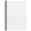 vidaXL Malla mosquitera de acero inoxidable plateada 112x500 cm