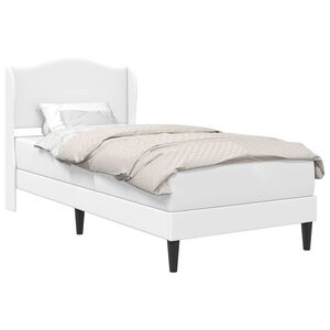 vidaXL Estructura de cama Blanco 80 x 200 cm Cuero sint&eacute;tico