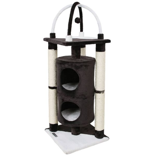 Kerbl &Aacute;rbol para gatos Onyx blanco y negro 81507