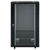 vidaXL Rack de servidores 15U 19" IP20 negro 60x60x100 cm