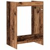 vidaXL Armario para lavadora Madera vieja 67,5 x 48 x 97 cm
