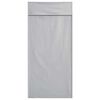 vidaXL Toallas para Sillas de Exterior 2 pcs Gris 130 x 60 cm