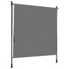 vidaXL Cortina de Rodillo Exterior Gris Claro 200 x 270 cm