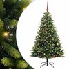 vidaXL &Aacute;rbol de Navidad Artificial Articulado 150 LEDs Verde 150 cm