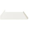 vidaXL Estante flotante 2 pcs 100 x 18 x 2,5 cm Acero