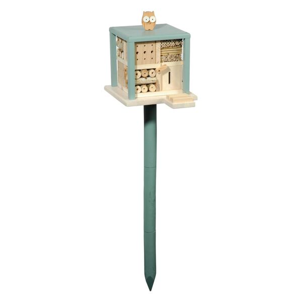 LUXUS-INSEKTENHOTELS Hotel insectos con soporte Cube Friendly Owl Inn