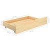 vidaXL Estructura de cama con 2 cajones madera maciza pino 90x200 cm
