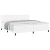 vidaXL Cama tipo Box Spring con colch&oacute;n 200 x 200 cm Cuero sint&eacute;tico