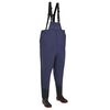 vidaXL Pantalones de pescador con botas Talla 41 Azul