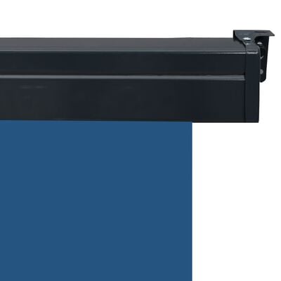 vidaXL Toldo lateral de balcón azul 65x250 cm