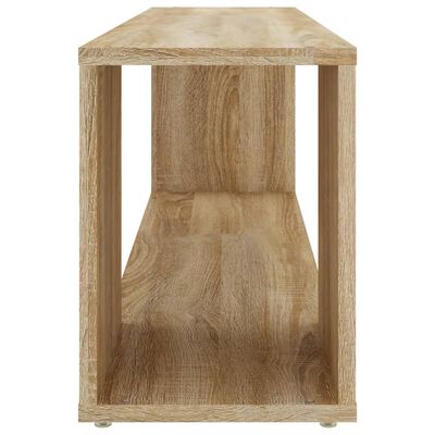 vidaXL Mueble para TV madera contrachapada roble Sonoma 100x24x32 cm