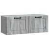 vidaXL Mueble para TV de pared Gris Sonoma 78,5 x 31 x 30 cm