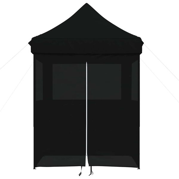 vidaXL Carpa de Fiesta Negro 200 x 200 x 306 cm Tela Oxford