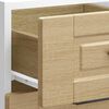 vidaXL Mueble bajo de cocina porto roble sonoma madera reconstituida